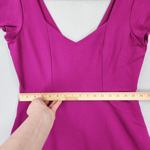 Urban Outfitters Dress Womens 12 Pink A Line Felite Maria Stretch Mini Casual - Picture 5 of 11